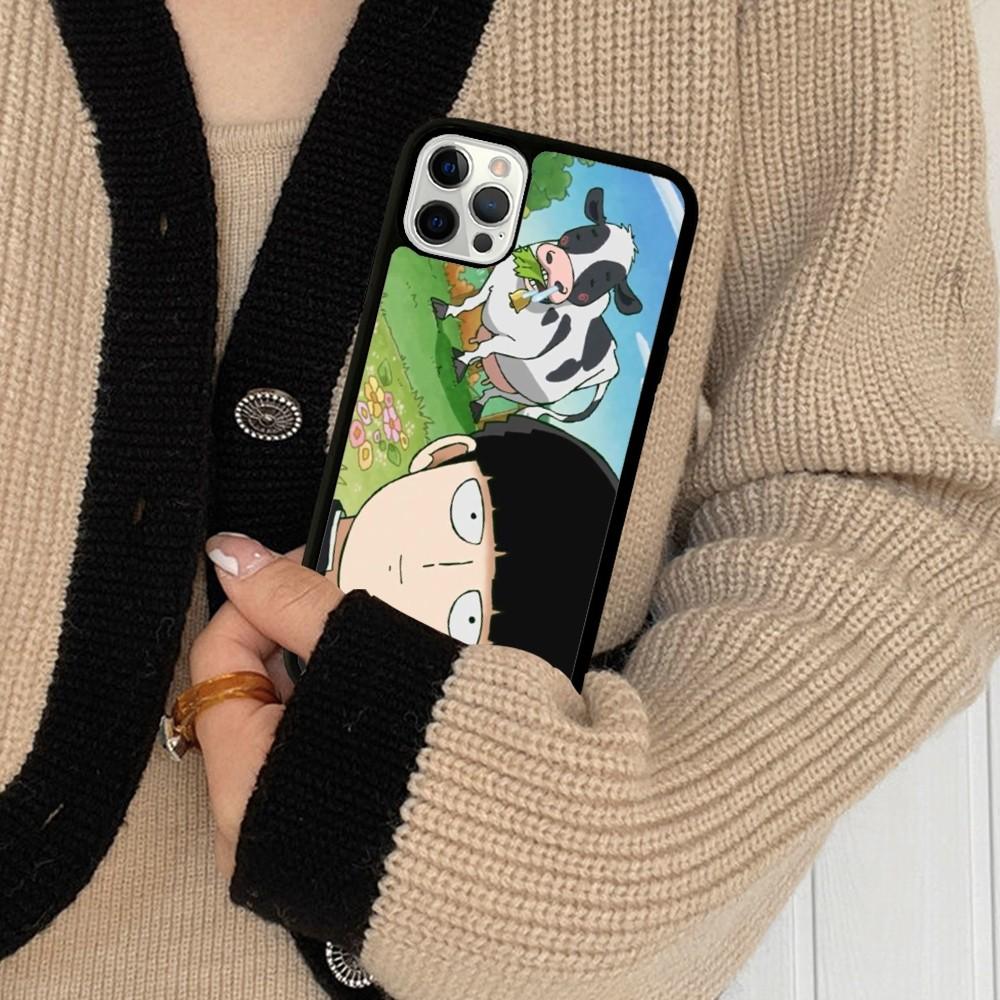

Mob Psycho 100 Phone Case Silicone PC+TPU For For iPhone 11 12 13 14 15 16 Plus Pro Max Cover iPhone 12 Mini