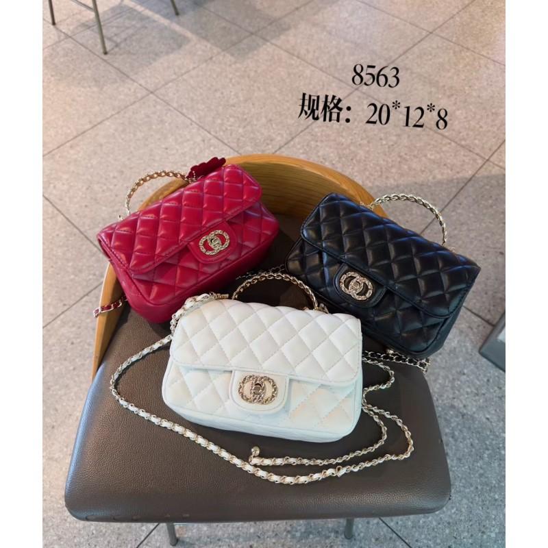 Stijlvolle Mini Vierkante Crossbody Tas voor Dames PU Leer Handtas Met Ketting Riem Dagelijks Gebruik