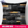 Home Decor Gold Patterned Decorative Digital Print Pillowcases Pattern Cushion Cover Suitable For Sofa Bedroom Car Pillow Cover