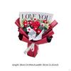 Artificial Flower Bouquet Crochet Design for Holiday Table Centerpiece Gift From Kids