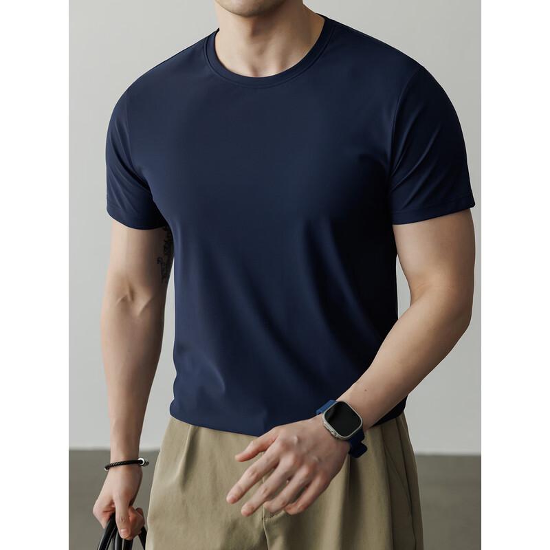 Hengyuanxiang Men's Quick-Dry Breathable T-Shirt