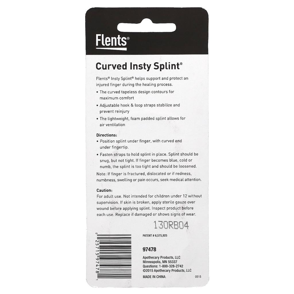 Insti Splint, Curved, M, 1pc