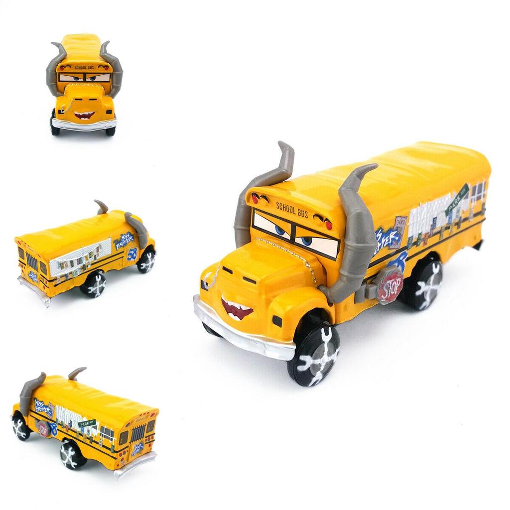 Mașinuță de Jucărie Galben Vibrant Miss Fritter Diecast Pentru Copii Ideală Pentru Cadouri de Sărbători