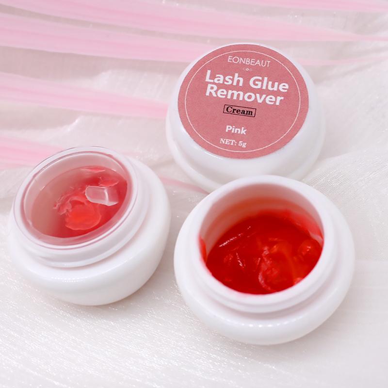 eonbeaut Crème dissolvante rose pour Extensions de cils, 5g, fournitures d'outils de maquillage