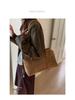 Women's Large Suede Shoulder Bag: New 2025 Autumn/Winter Versatile Tote