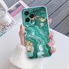 For Honor 200 90 400 Pro Lite Phone Case Brown Leopard Print Soft Silicone TPU Cover Colorful Marble Fundas Coque Shell Bumper
