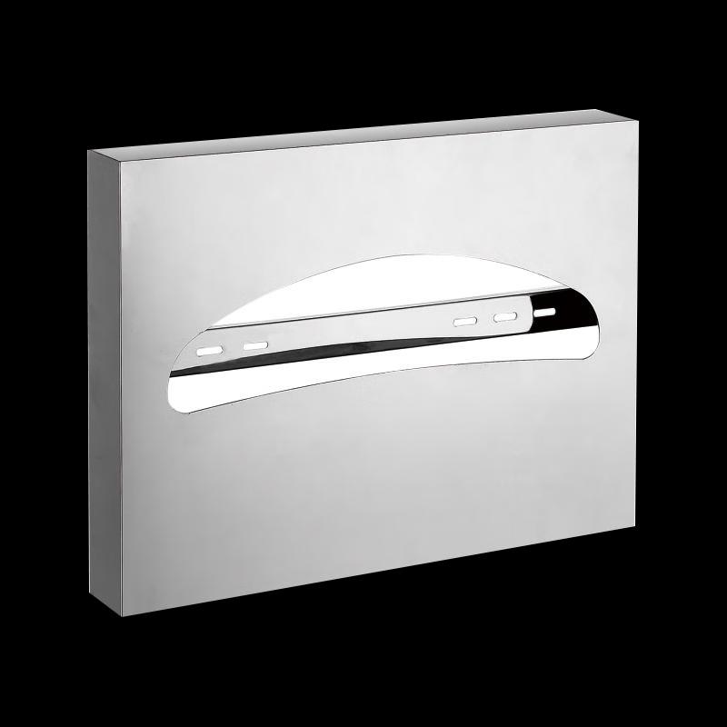 

Stainless Steel Toilet Paper Holder with Seat Cover Dispenser