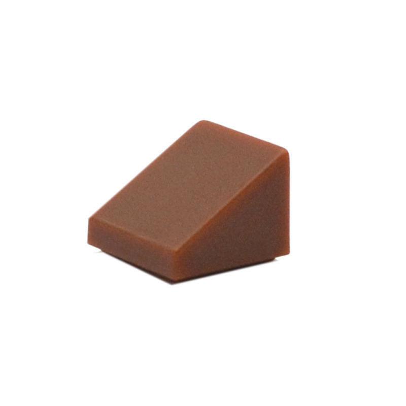 100pcs DIY Building Blocks Figure Smooth Bevel Bricks 1x1 Educational Creative Size Compatible With 54200 Toys for Children