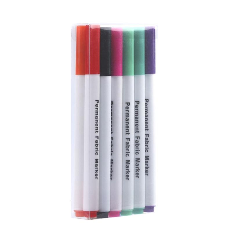 

12/18Pcs Iron On Transfer Pen 12/18 Color Fabric Marker Iron On Transfer Marker Embroidery Transfer Pen for Tshirt, Bag