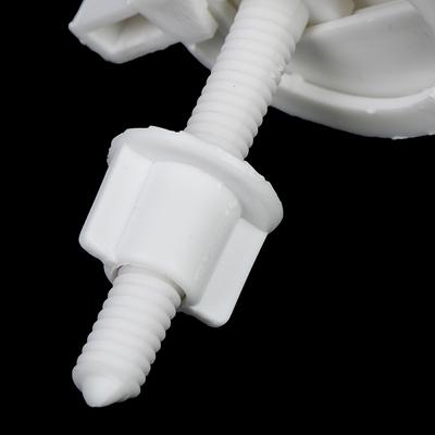 1set/2Pcs Plastic Toilet Seat Screws Fixings Fit Toilet Seats Hinges Repair Tools
