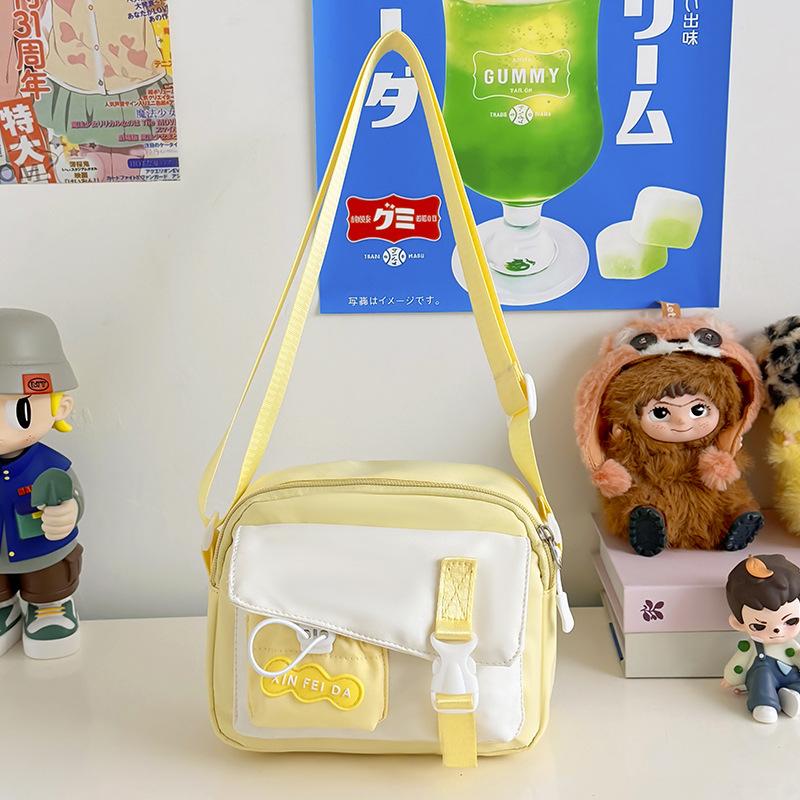 

Fashi Crossbody Bags for Women Cute Ins Style Lightweight Summer Casual Shoulder Bag for Girls Students Fashi Commuting Bag жовтий