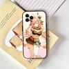 Varesa Anime Game Genshin Impact Phone Case For IPhone 17 Air 16 15 14 13 Pro Max 11 12 Black Silicone Cover