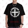 Cornish Pride Cornwall Flag St Pirans Day Short Sleeve Tee 100 Cotton Tshirt