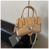 New high-end fashion temperament portable women casual simple versatile commuter messenger small square bag