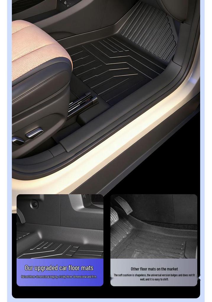BYD Dolphin TPE Full Coverage Car Mats - Driver's Seat Accessories