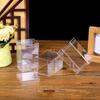 Rectangular Transparent Plastic Storage Box With Lid Acrylic Food Candy Box Clear Jewelry Gift Packaging Box Container Organizer