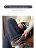 Women's 2025 Autumn/Winter Fleece-Lined Corduroy Wide-Leg Pants - Casual, Loose, Warm Straight-Leg Style