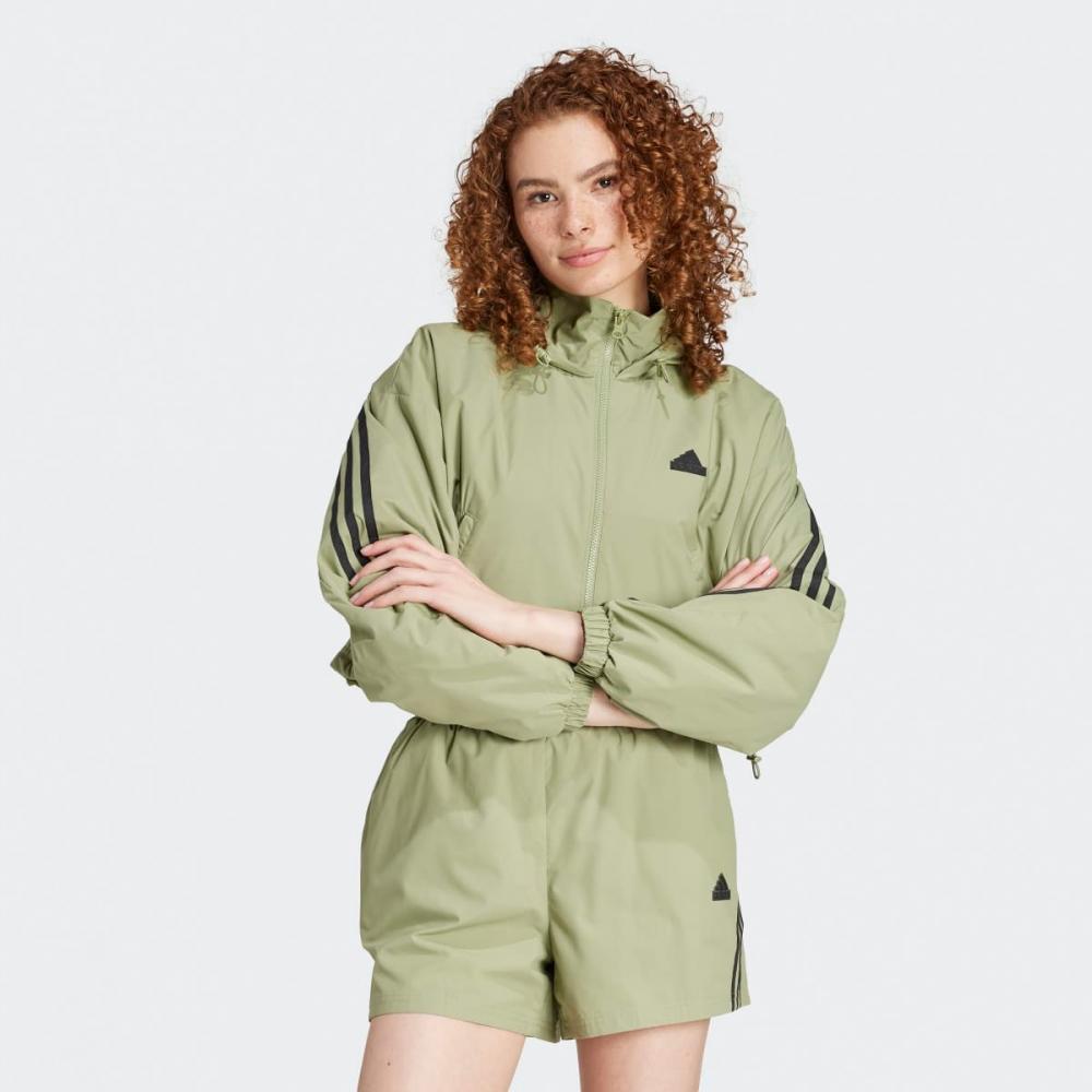

AdidaS Women S Future Icon 3S Windbreaker Iw7705 Tengrn XS