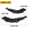 Set Of 2 Front Bumper Bracket Retainer for Civic Honda 06-11 Left & Right Side