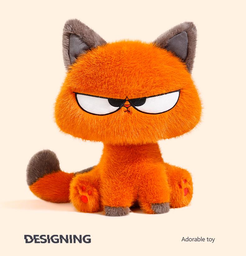 Creative Kitten Plush Toy: Adorable Cat Doll for Kids' Birthdays