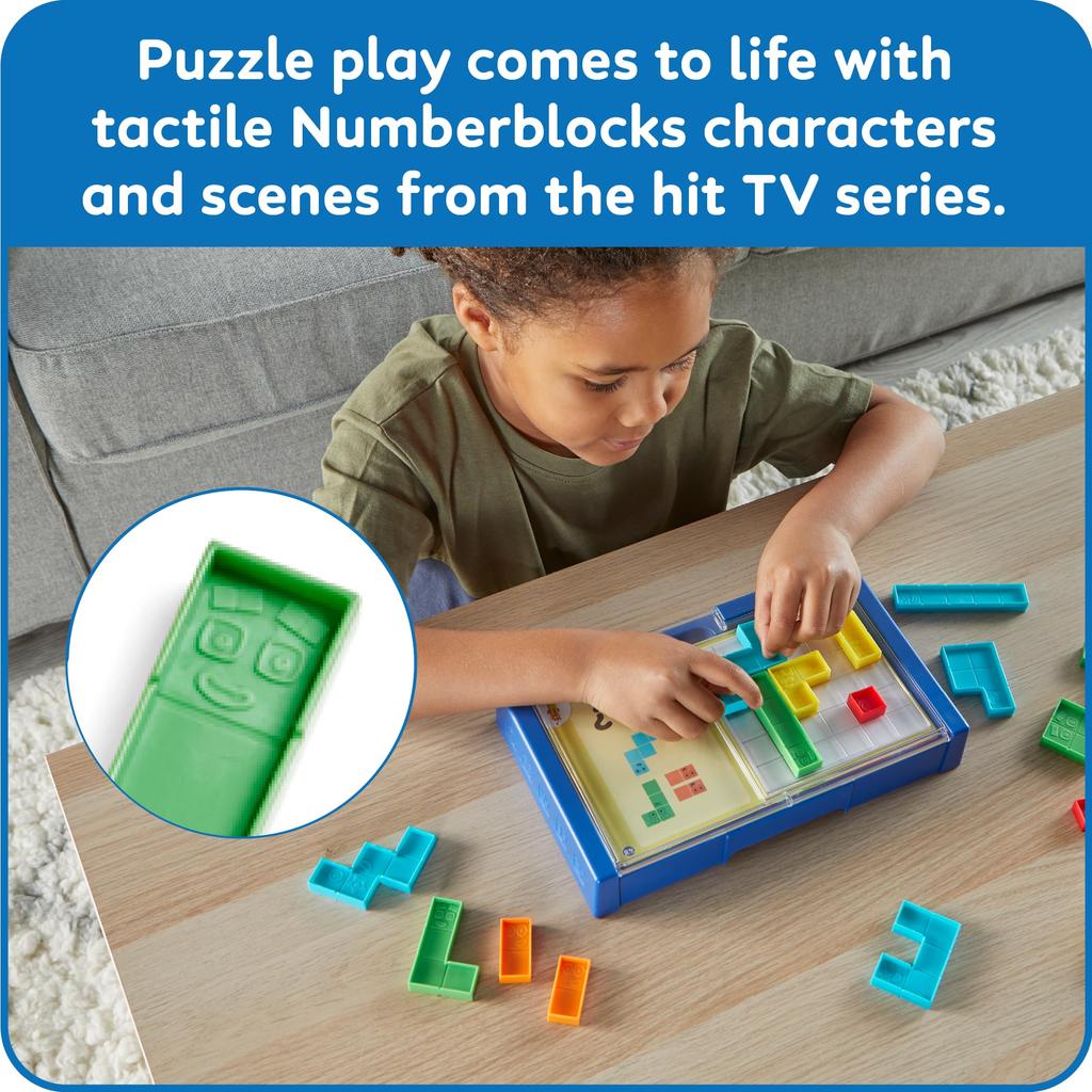 Numberblocks Puzzle Number Educational Authentic Solver, Game, Toy, 96320,
