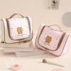 With Hook Cosmetic Organizer Waterproof Toiletry Pouch Fashion Hanging Makeup Bag  Bathroom Storage