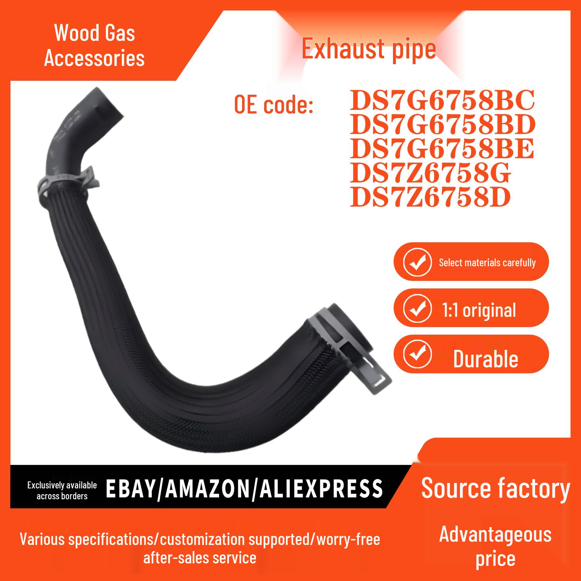 

DS7G6758BC Exhaust Pipe Compatible with Ford New Mondeo, Kuga 13, and Focus 15 1.5 pokess