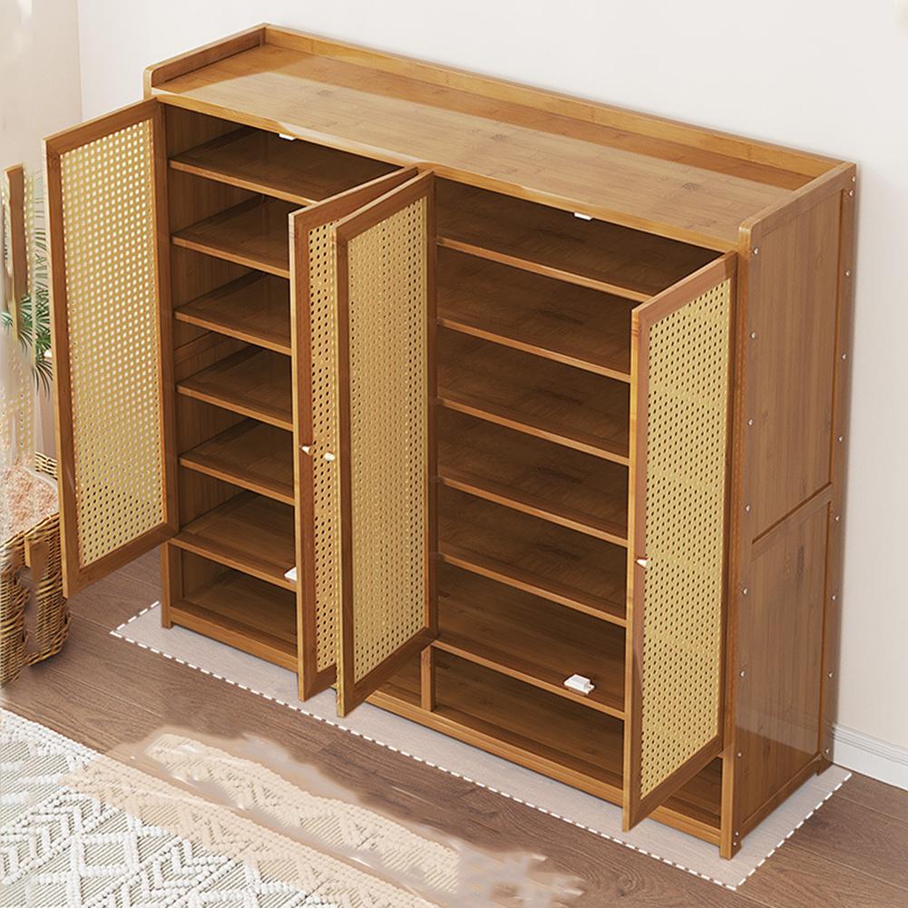 Premium Customized Entryway Shoe Cabinet Up To 36-40 Pairs Shoe Organizer Shelves Bookcase Shoes Cabinet Furniture For Home