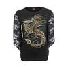 Spiral Direct Unisex Adult Celtic Dragon Lace T-Shirt