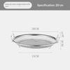 Stainless Steel Mesh Oil Filter Tray Drain Basket Reusable Vegetable Draining Rack Fried Food Strainer