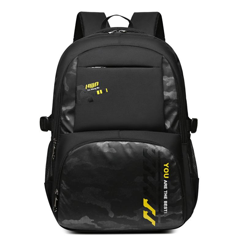 New Backpack, Large-capacity Backpack for Primary and Secondary School Students, Casual and Simple, Boys and Girls, Junior High School Student