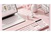 Silent Wired Mechanical-Feel Keyboard for Gaming and Office Use