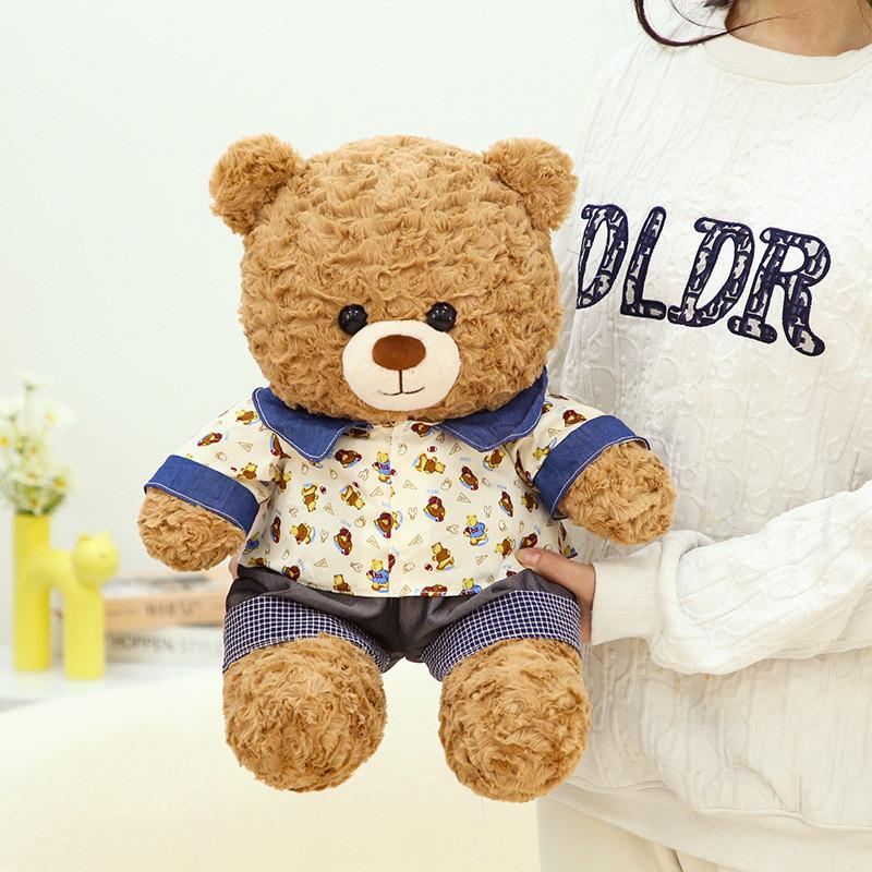 Teddy Bear Plush Toy Dolls Room Decoration Ornaments Children Christmas Gift