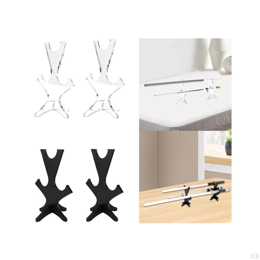 Acrylic Sword Display Stand for Short Desktop Use In Retail And Home