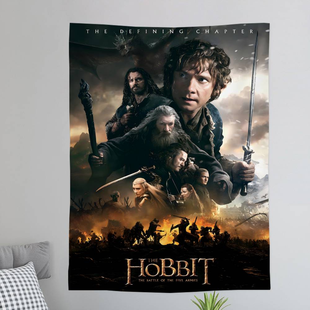 The Hobbit Part Printed Large Wall Tapestry Art Science Fiction Room Home Decor Decor Blanket