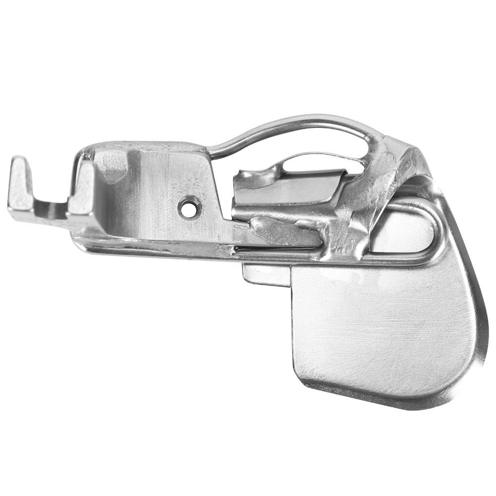 3-Folding Hemmer Presser Foot Spring Type High Precision Hemmer Foot Heavy Duty Steel Rolled Hemming Foot Industrial Sewing