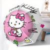 1pc Hello Kitty Stationery Set Umbrella with Plastic Handle,Suitable for All Seasons Home Travel Outdoor UmbrellaSanlio574