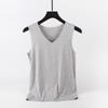Summer Men's Vest Shoulder Large Size Stretch Sweatshirt Sports Fitness Sleeveless T-shirt Solid Colour Vest Tops