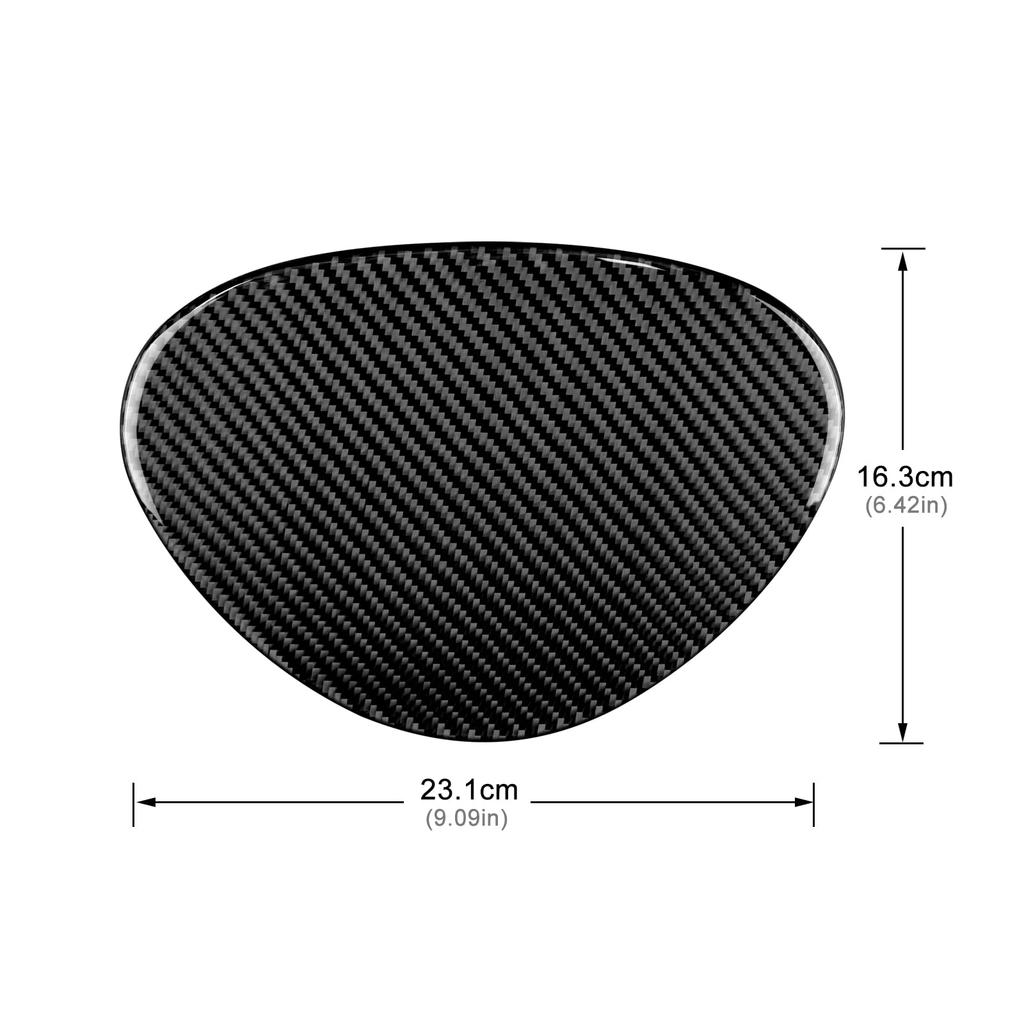 AIRSPEED Real Hard Carbon Fiber Car Fuel Tank Cap Cover for Toyota GR86 ZN8 and Subaru BRZ ZD8 Stylish Full Body Decal Sticker with Protective Film