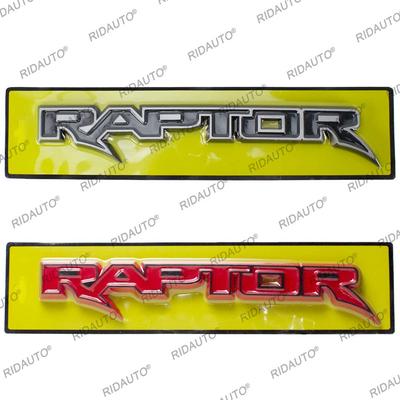 3D Large RAPTOR Emblem Badge Body Side Door Logo Car Stickers For RAPTOR F150 Fx4 XLT Trunk Rear Modified Accessories