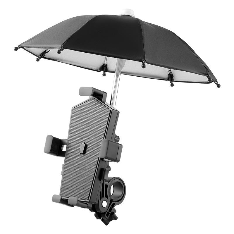 360° Rotatable Phone Mount with One-Key Lock for Bicycle and Electric Scooter