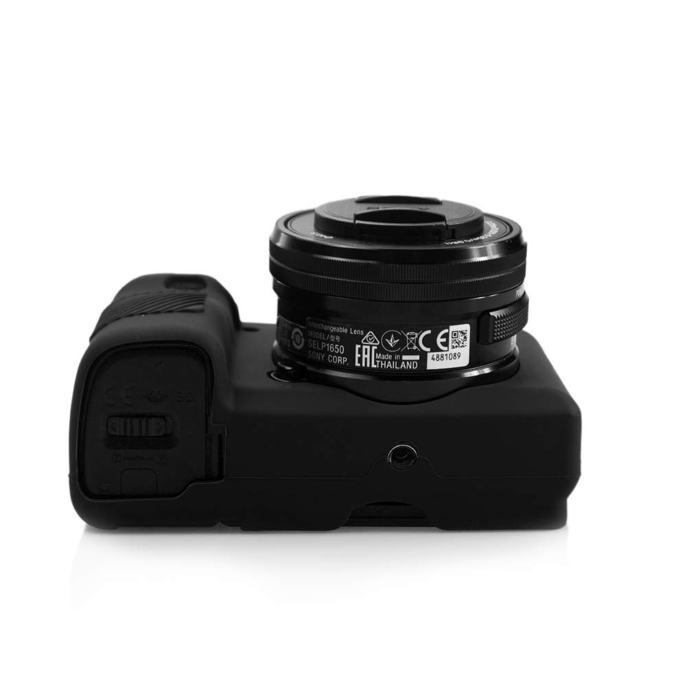 kinokoo Silicone Camera Case for Sony A6300/A6400 Digital Cameras (Black)