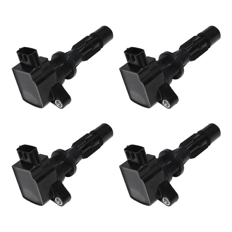 4PCS Ignition Coil For Mazda 5 2.0 2005-2010 3 BK BL CX-7 MX-5 Tribute 2.3 2004-2008 LF2L18100A LF2L18100 UF604 0997001463 4PCS
