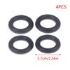 2/4Pcs O-Ring Car Universal Muffler Exhaust Hanger Bushing Rubber Bracket Kit Car Exhaust Pipe Support Ring
