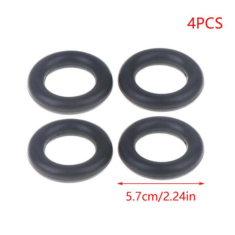 2/4Pcs O-Ring Car Universal Muffler Exhaust Hanger Bushing Rubber Bracket Kit Car Exhaust Pipe Support Ring