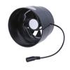Universal Inline Blower Fan 97mm Quiet Exhaust Fan Ventilation Fan for Marine Boat and Motorhome DC12V Quiet Operation