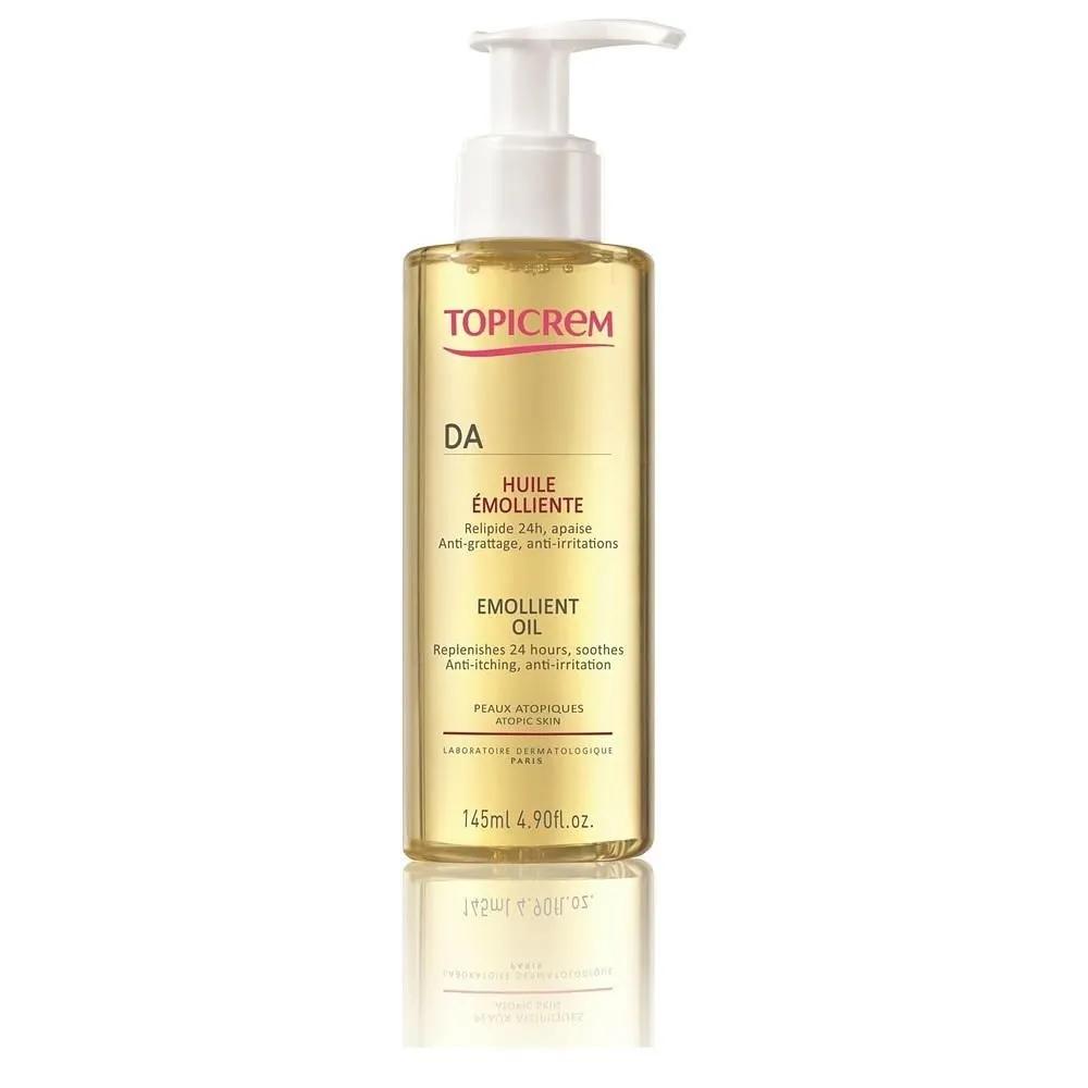 Topicrem DA Emollient Oil 145ml 1 Pack Topicrem - DA Emollient Oil - Moisturizes, Replenishes, Soothes