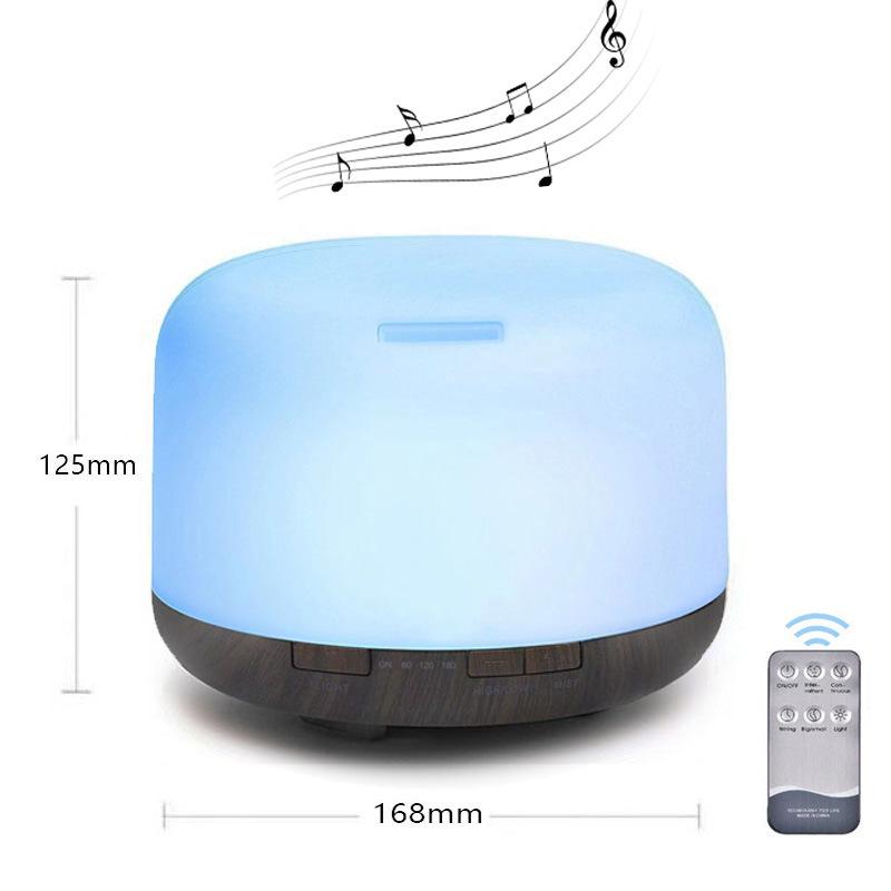 "MUJI Ultrasonic Humidifier: 500ml Aromatherapy, USB-Powered, High Fog Capacity Home Appliance"