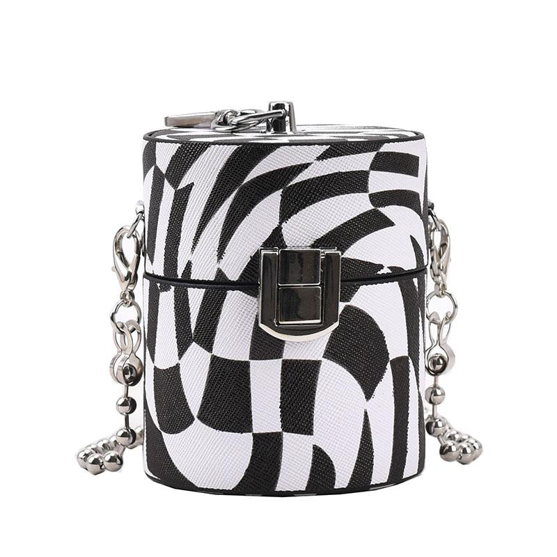 DAILANDO Mini Basket Purse For Women - Small Leather Cylinder Crossbody Bag With Detachable Strap & Top Handle - View #9