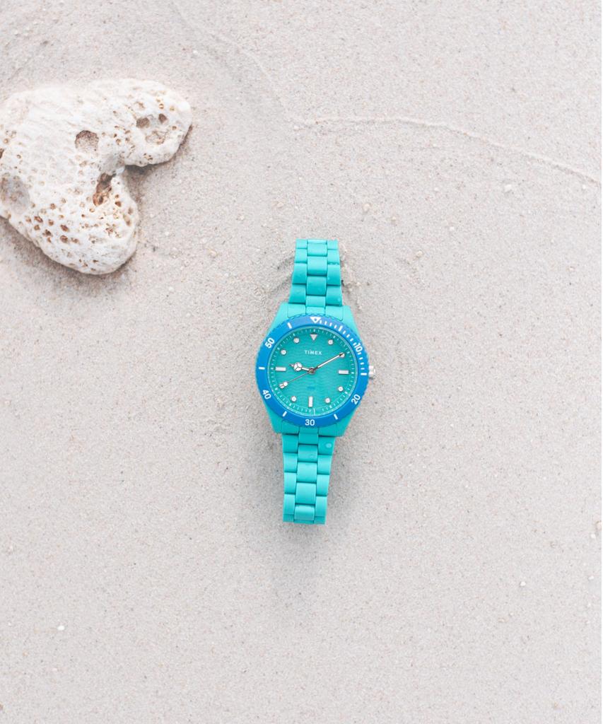 Trend Watch Water Resistant for Daily Mineral Light Blue Unisex [TIMEX] Quartz, Use, Glass, Dial, TW2Y04700, [Authentic]